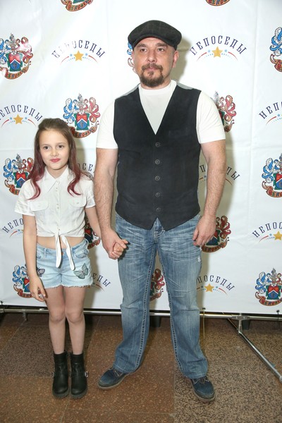 Сергей Трофимов с дочерью Лизой