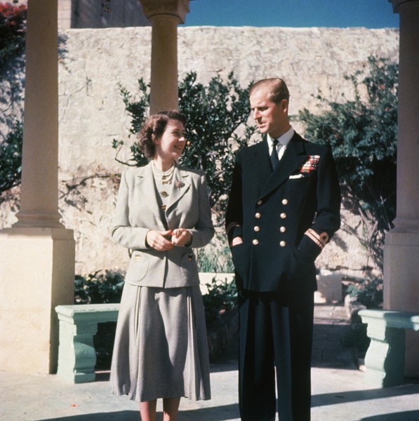 Елизавета II и принц Филипп