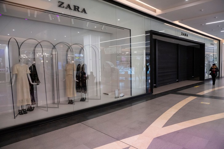 Магазины бывшей Zara откроются в России уже в апреле