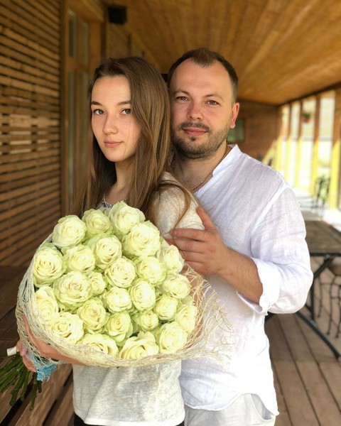 Ярослав Сумишевский с дочерью Ксенией