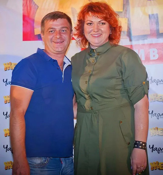Ольга Картункова с мужем Виталием