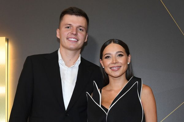 Лерчек впервые вышла в свет после суда