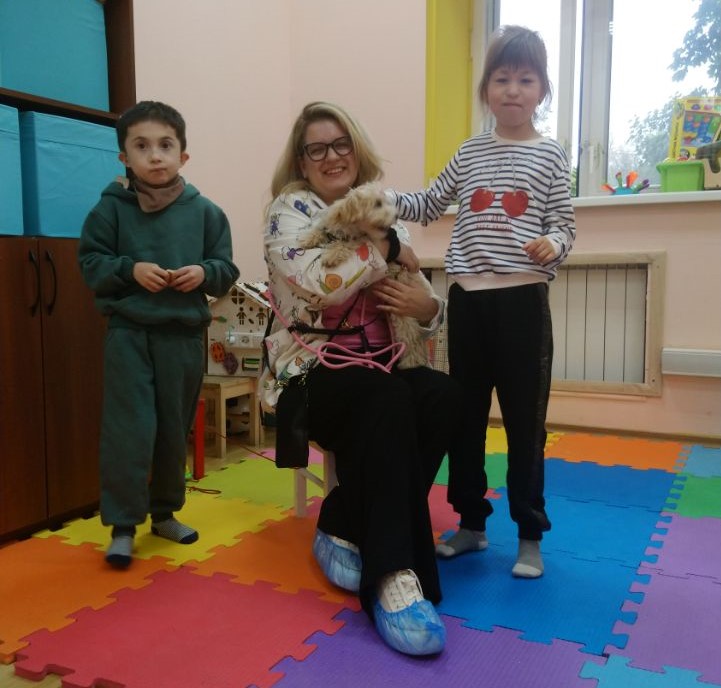 Анастасия Денисова 45 Актриса Анастасия Денисова посетила подопечных благотворительного фонда «Гольфстрим»