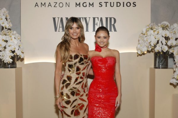 Дочь Хайди Клум и сын Риз Уизерспун украли внимание гостей вечера Vanity Fair