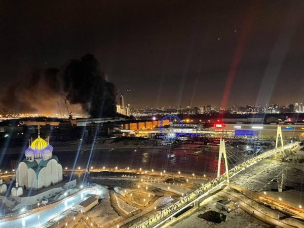 В «Крокус Сити-Холле» стрельба: погибли минимум 10 человек, в зале пожар