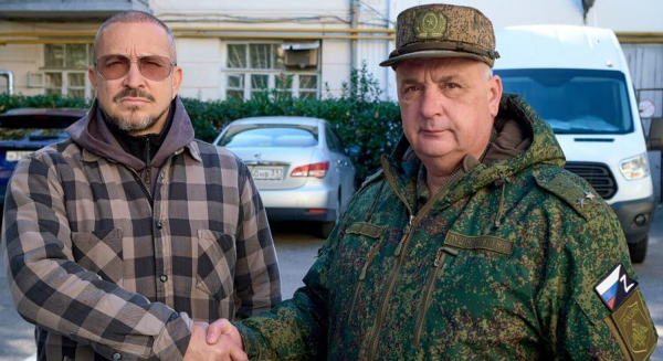 Певец Данко вступил в ряды добровольческого подразделения в Крыму