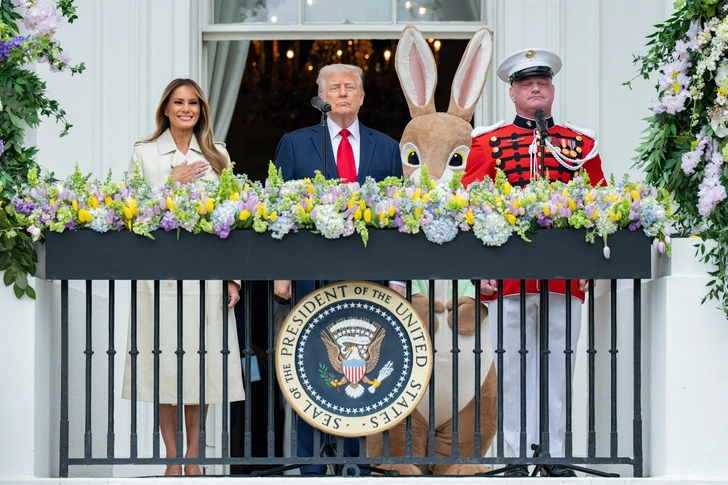 Мелания и Дональд Трамп