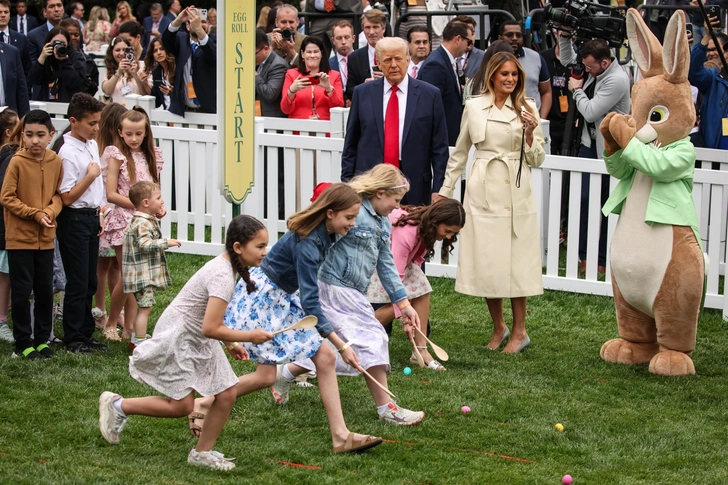Мелания и Дональд Трамп