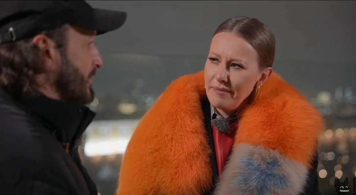 Илья Авербух и Ксения Собчак
