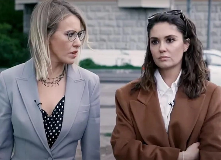 Ксения Собчак и Агата Муцениеце | woman.ru