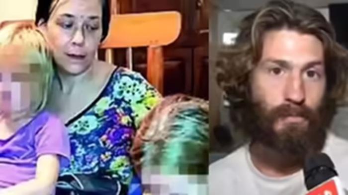 Нина Кутина с дочерьми и Дрор Гольдштейн