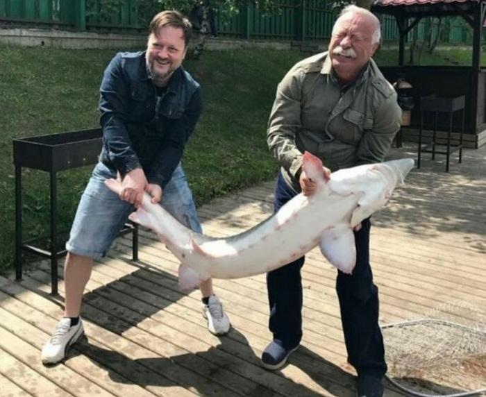 Леонид Якубович с сыном