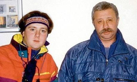 Леонид Якубович с сыном 