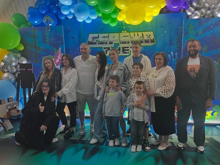 Семья Анастасии Шубской и Александра Овечкина 