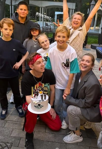 День рождение сына Натальи Земцовой 
