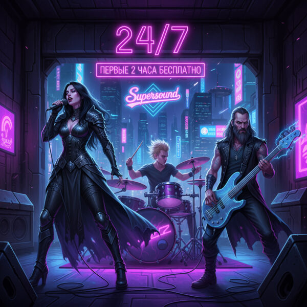 Музыкальная студия с хорошим звуком в центре Нижнего Новгорода