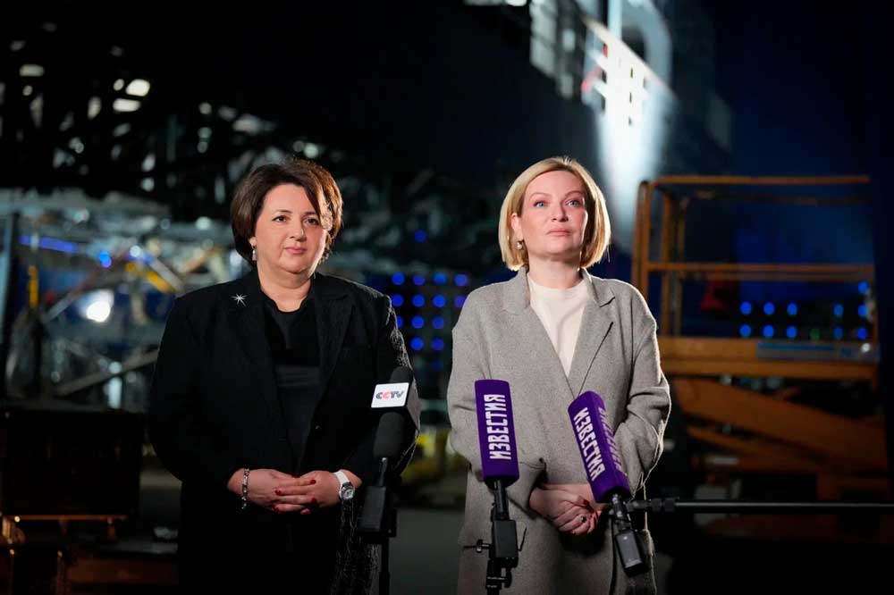 Ольга Любимова посетила съёмочный павильон международного блокбастера «Чёрный шёлк»